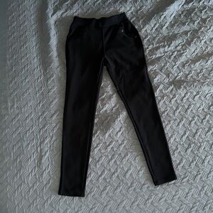 Indero Small/Medium Black Polyester Dress Pants